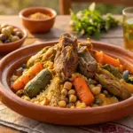 Tajine d'agneau aux légumes